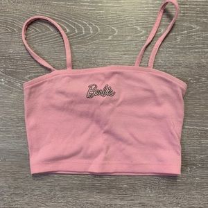 Barbie cropped tank top